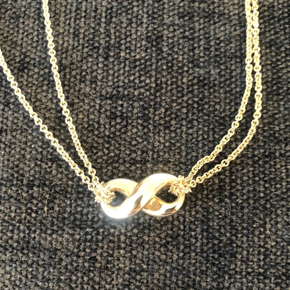 Tiffany & Co. Double Strand Infinity Necklace - Picture 4 of 8